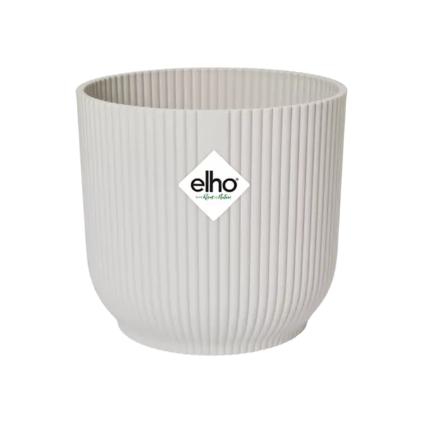 ELHO Vibes Fold Pflanztopf 22 cm Weiß – Modern & Nachhaltig