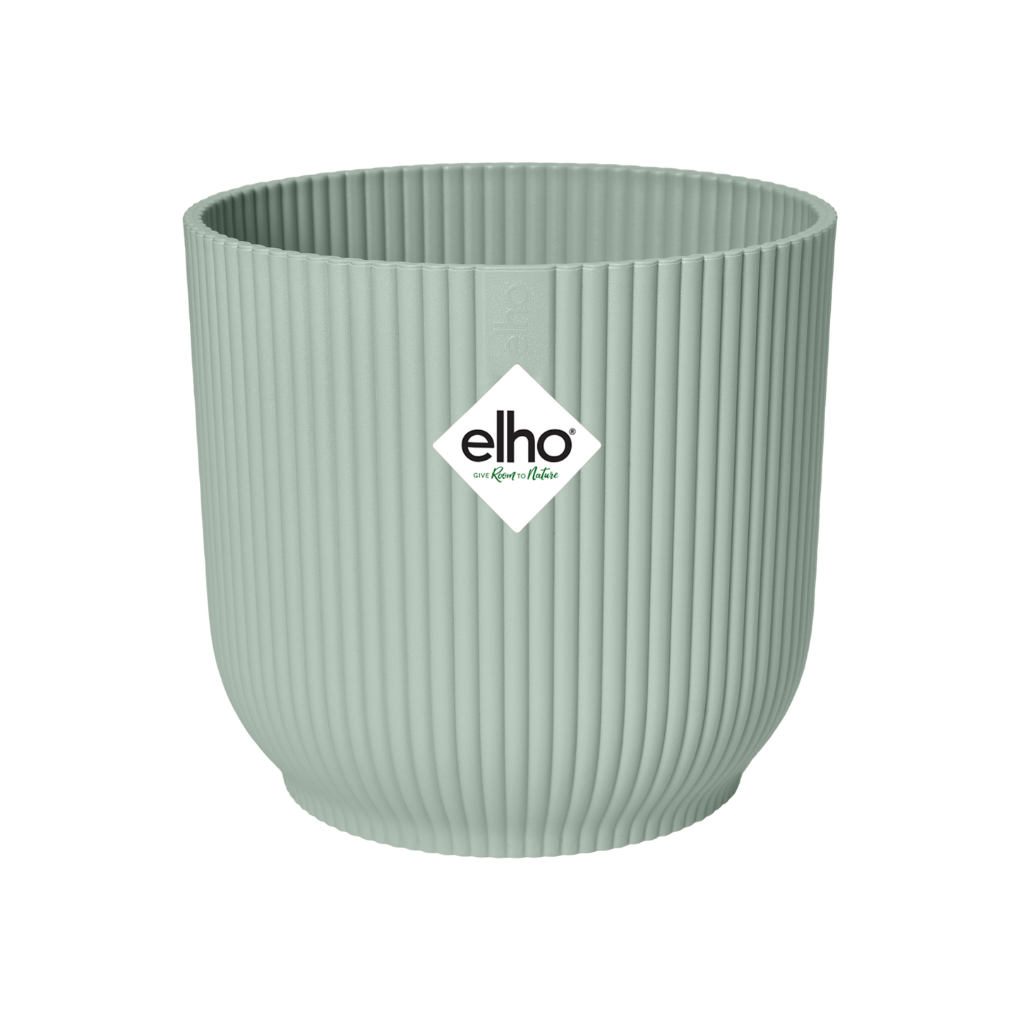 Elho Vibes Fold Round Topf - Ø14 x H13 cm, Grün