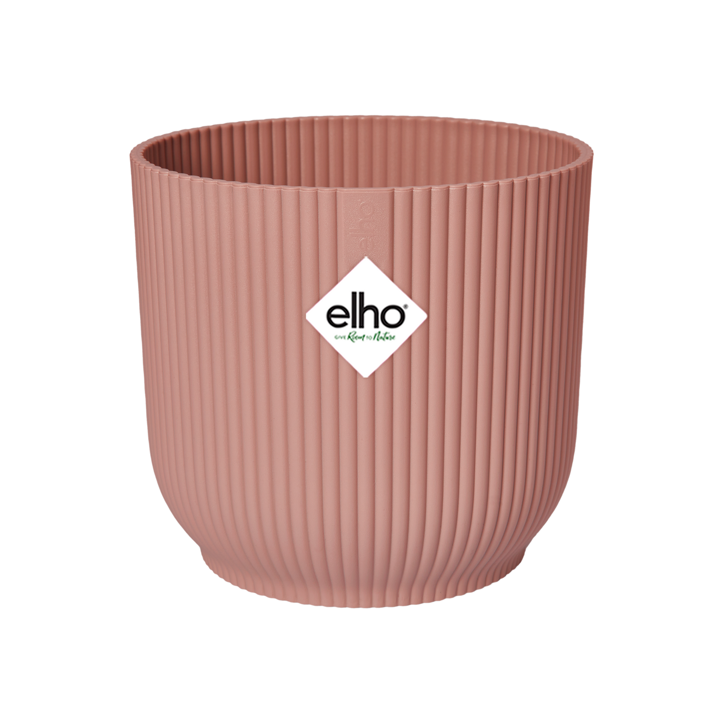 Elho Vibes Fold Round Blumentopf Rosé D18 x H17 cm