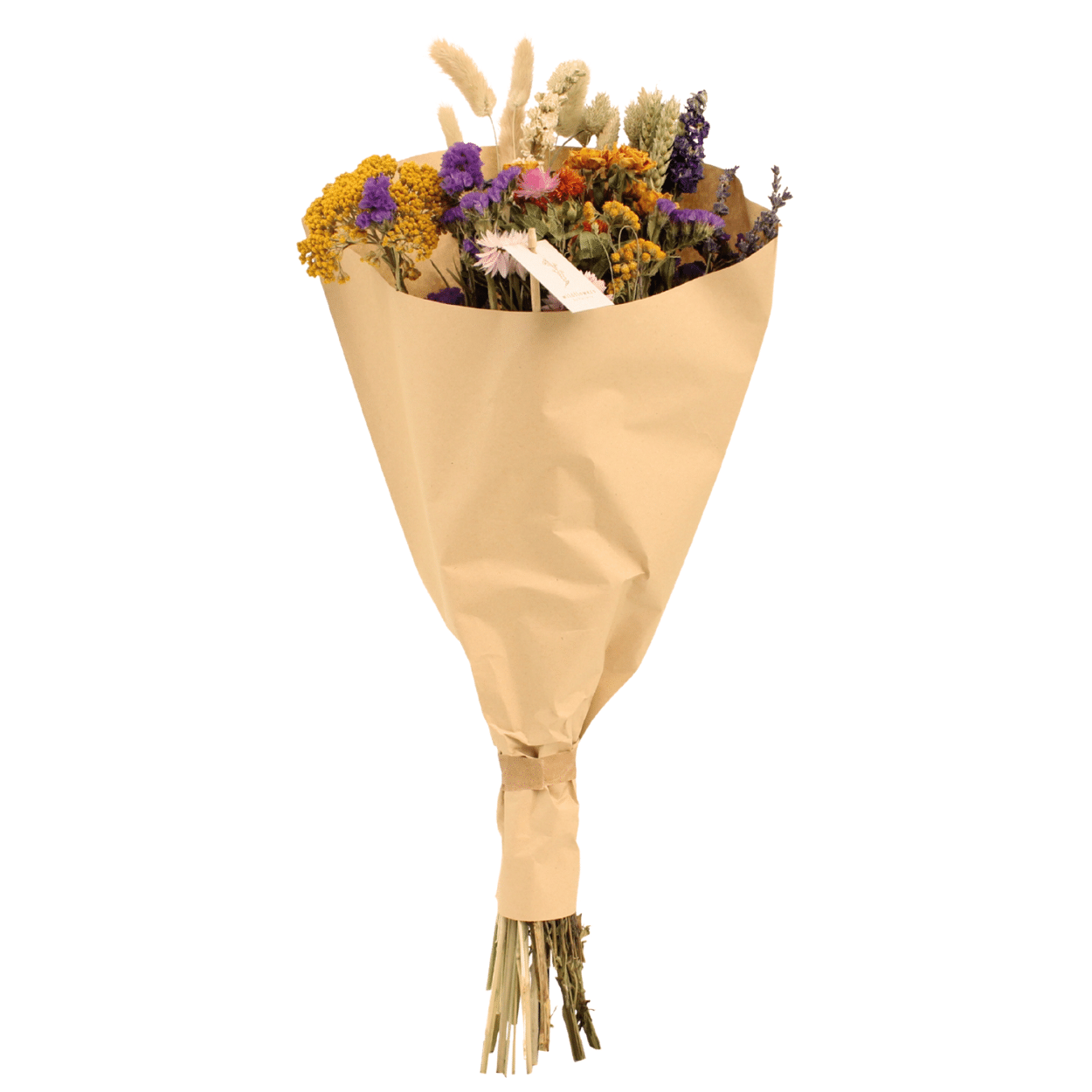 Trockenblumen Feldblumenstrauß Multi Ø25cm, Höhe 60cm