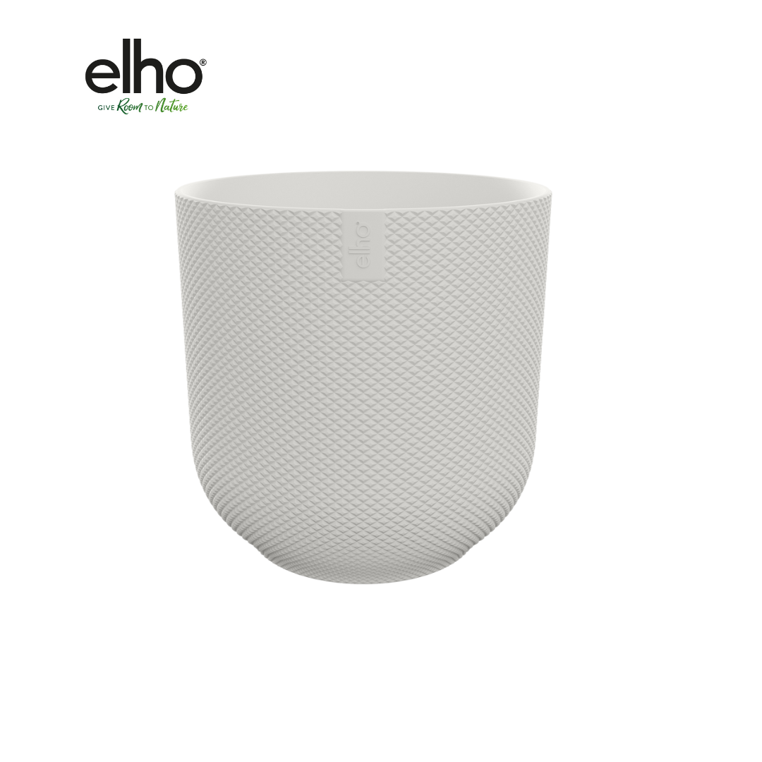 Pot elho Jazz Round Weiß – Moderner Pflanztopf D26xH24