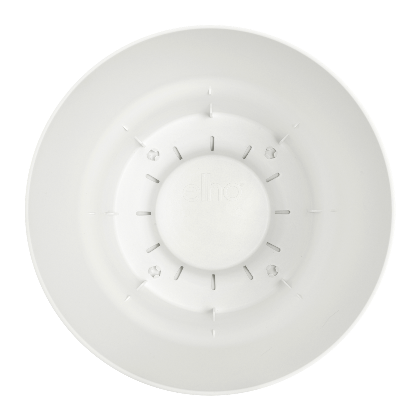 elho Greenville Round Pflanzgefäß Weiß D14 x H13 cm