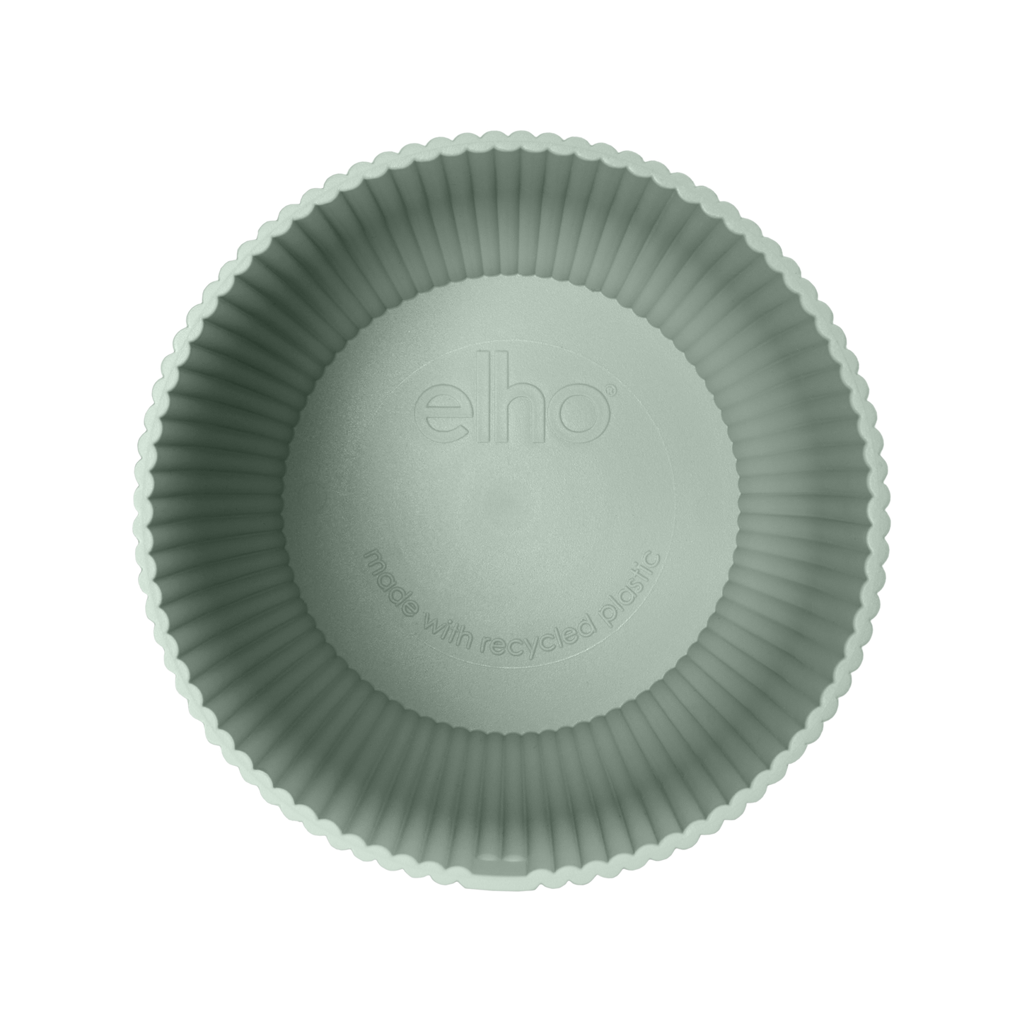 Elho Vibes Fold Round Topf - Ø14 x H13 cm, Grün