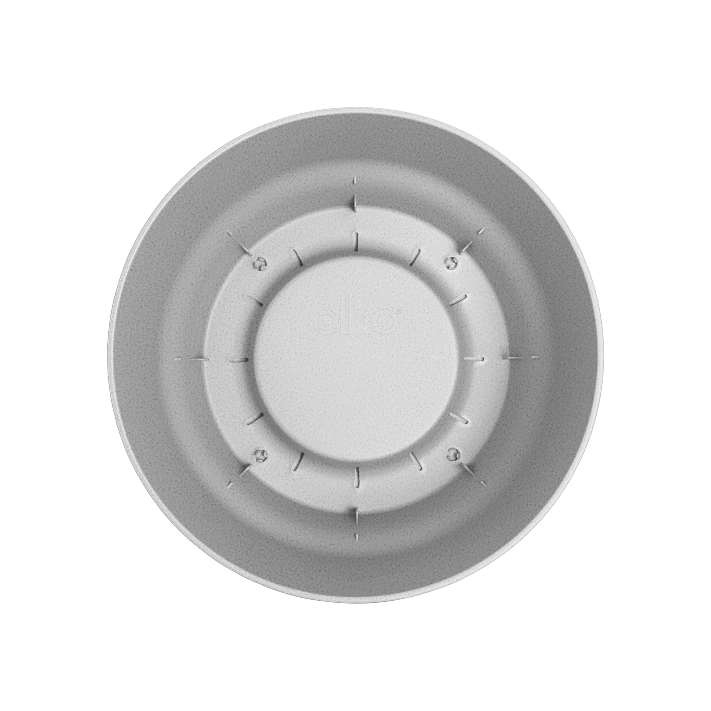 elho Greenville Round Pflanzentopf Grau D14 x H13 cm