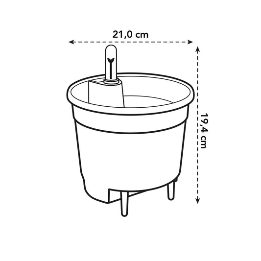 Self Watering Insert – Praktisches Bewässerungssystem 21 cm