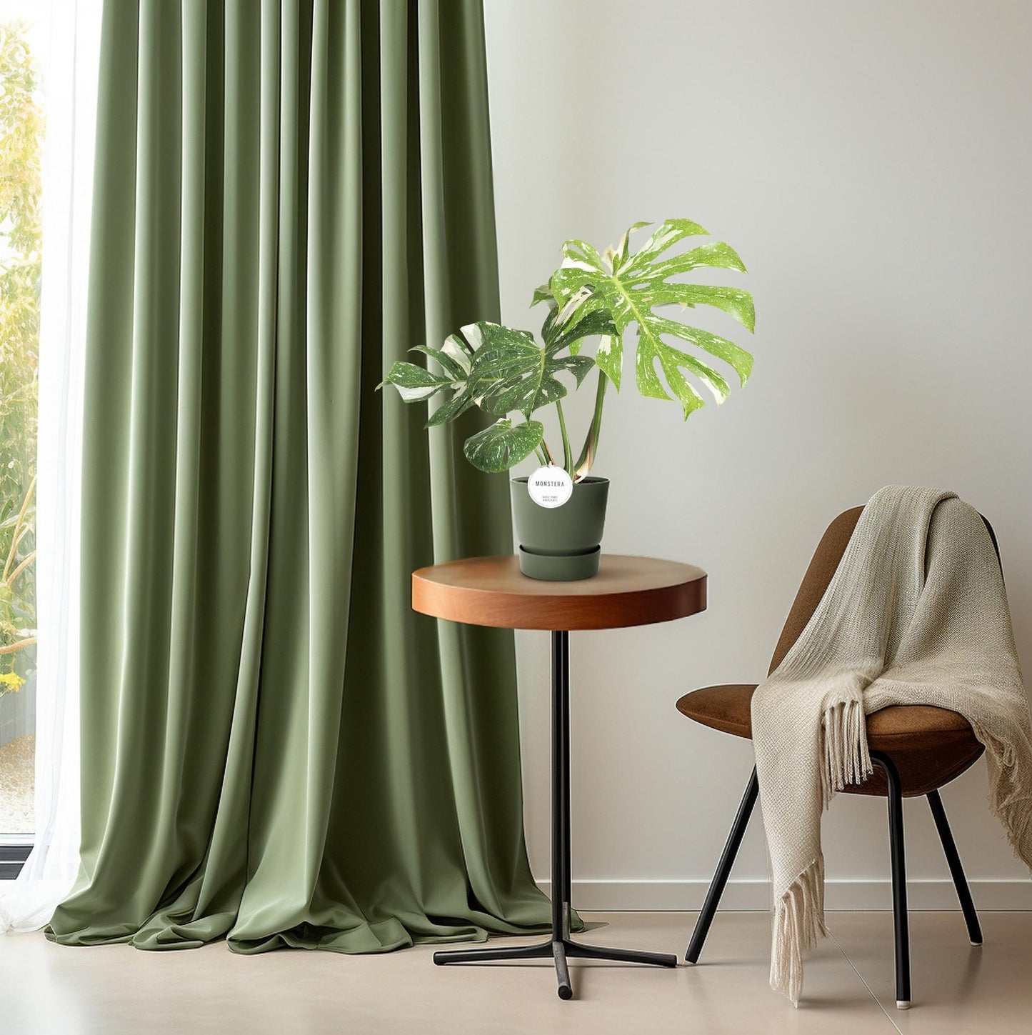 Monstera Thai Constellation – Pflegeleichte XXL-Zimmerpflanze