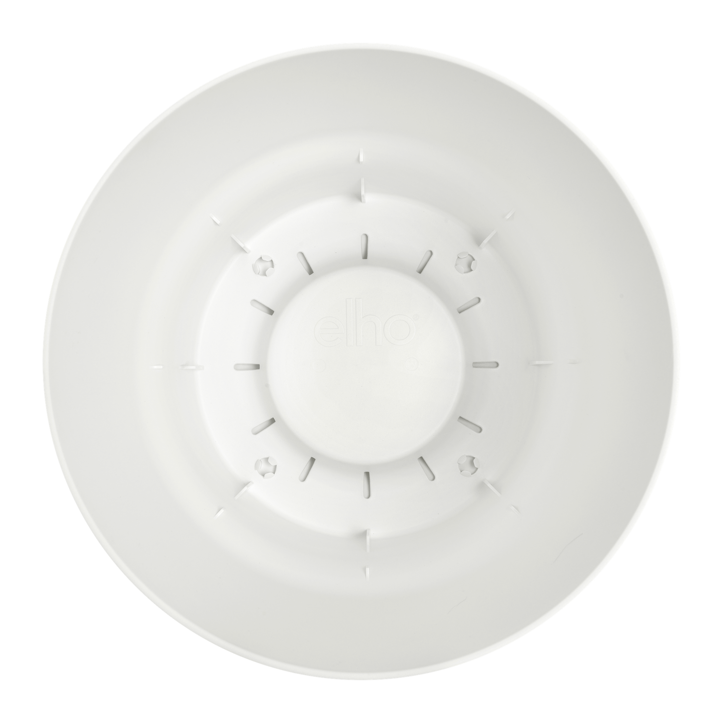 elho Greenville Round Pflanzgefäß Weiß D30 x H28 cm