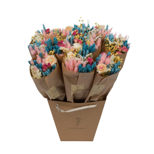 Getrocknete Blumen – Summer Blue – 50 cm