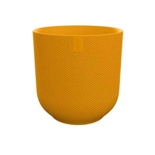 Pot Elho Jazz Round Amber Yellow – Moderner Pflanzentopf D23cm