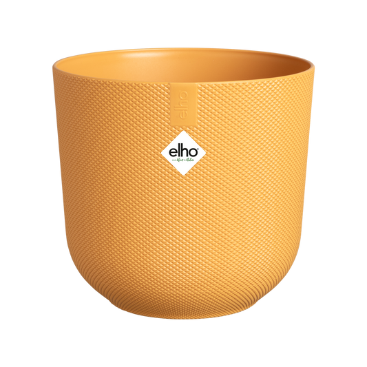 elho Jazz Round Blumentopf Amber Yellow D19xH18 cm