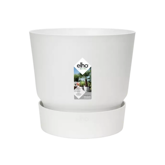 Elho Greenville Round Pflanztopf 30 cm Weiß