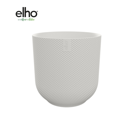 Pot elho Jazz Round Weiß – Moderner Pflanztopf D26xH24