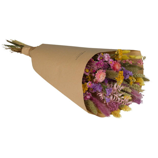 Getrocknete Blumen - Field Bouquet Large Blossom Lilac Ø60cm