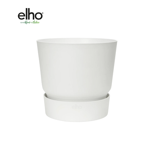 elho Greenville Round Pflanzentopf Weiß D18 x H17 cm