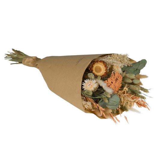 Getrocknete Blumen Field Bouquet Large Apricot Ø60cm