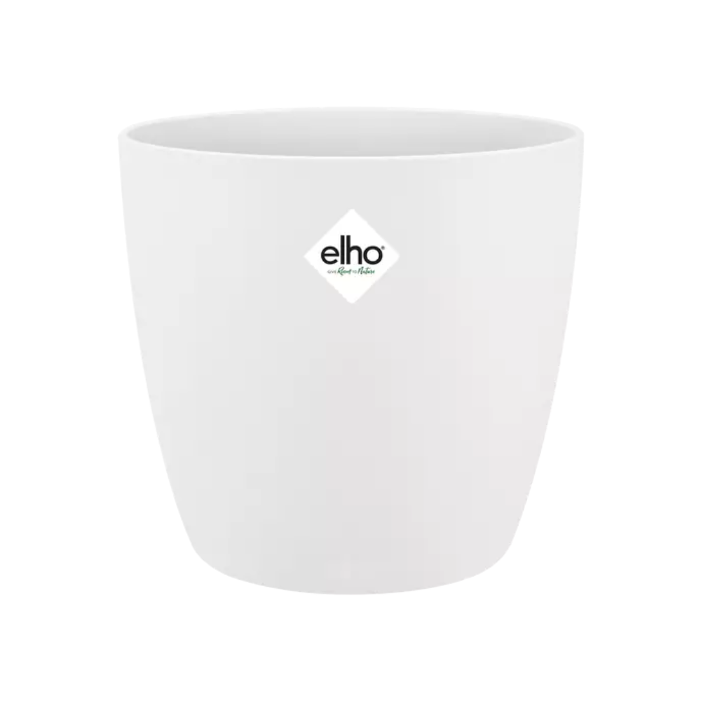 ELHO Brussels runder Pflanztopf 18 cm Weiß
