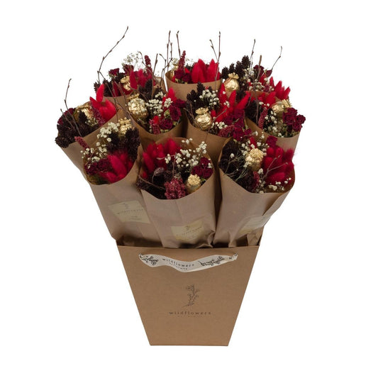 Getrocknete Blumen - Market More - Scarlet Red - 50 cm