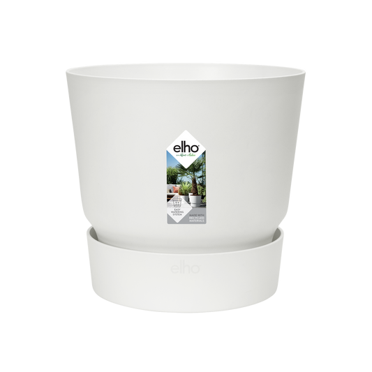 elho Greenville Round Pflanzgefäß Weiß D30 x H28 cm