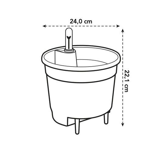 Self Watering Insert – Automatische Pflanzenbewässerung 24 cm