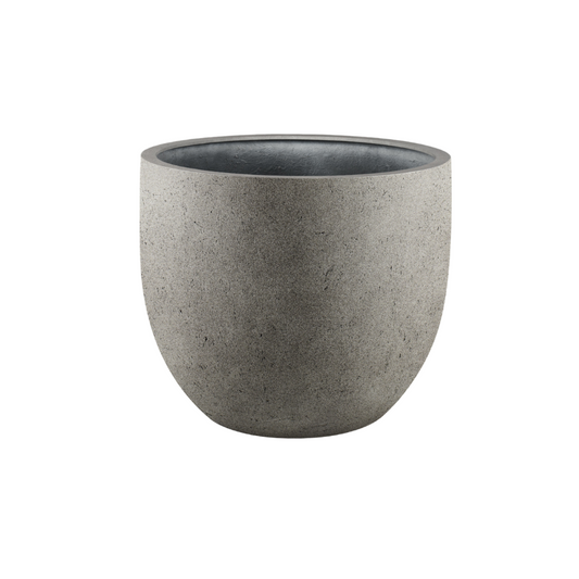 Pot Grigio New Egg Natural Concrete - Moderner Pflanzkübel D55xH46