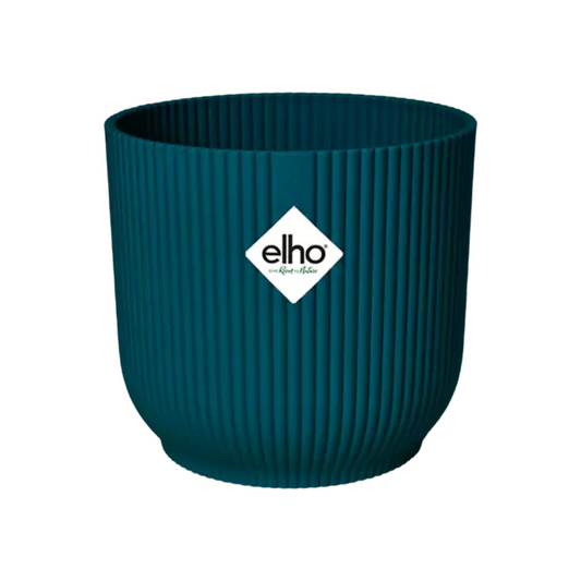 Elho Vibes Fold Pflanzgefäß Rund 16 cm Tiefblau